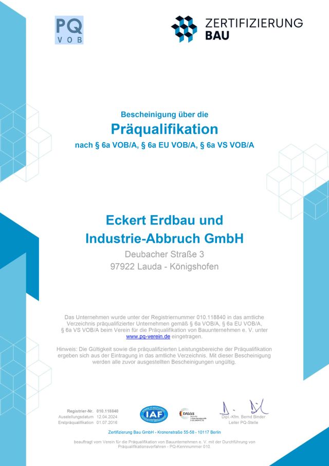 29230ed7 Eckert Industrieabbruch GmbH - Rückbau von Z bis A