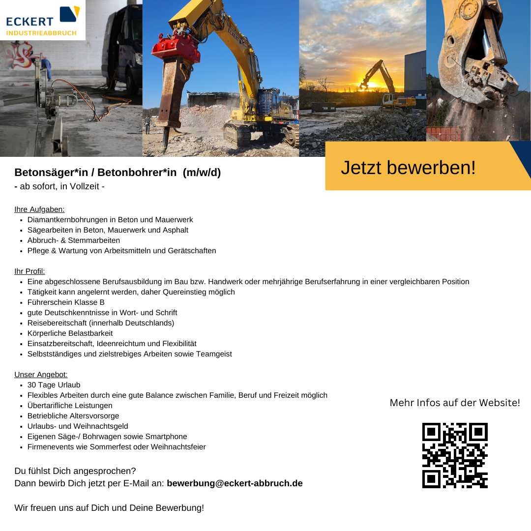 Betonsäger Betonbohrer